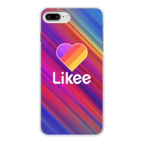 Заказать чехол для iPhone 8/8 Plus в Москве. Чехол для iPhone 8 Plus, объёмная печать Likee  от DESIGNER   - готовые дизайны и нанесение принтов.