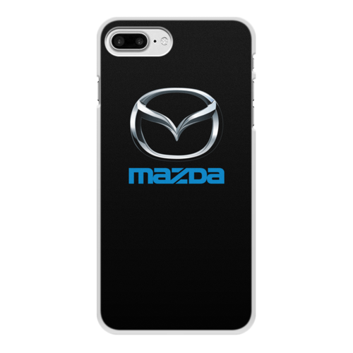 Заказать чехол для iPhone 8/8 Plus в Москве. Чехол для iPhone 8 Plus, объёмная печать MAZDA от DESIGNER   - готовые дизайны и нанесение принтов.