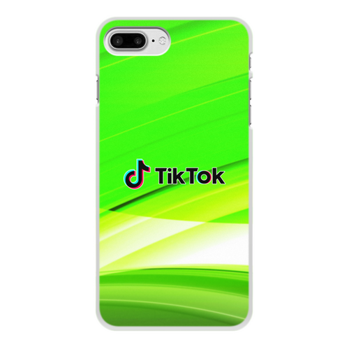 Заказать чехол для iPhone 8/8 Plus в Москве. Чехол для iPhone 8 Plus, объёмная печать Tik Tok от THE_NISE  - готовые дизайны и нанесение принтов.