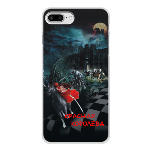 Заказать чехол для iPhone 8/8 Plus в Москве. Чехол для iPhone 8 Plus, объёмная печать Красная Королева от Nataly Isupova - готовые дизайны и нанесение принтов.