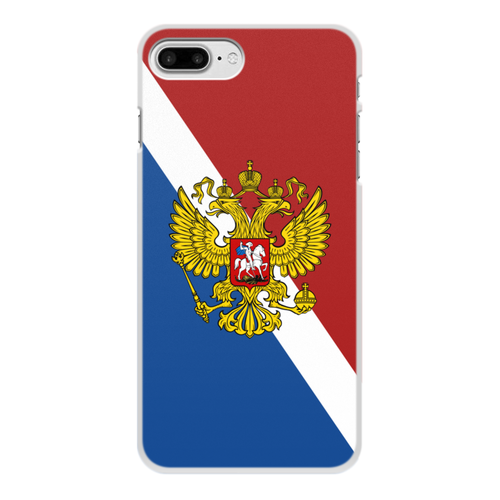 Заказать чехол для iPhone 8/8 Plus в Москве. Чехол для iPhone 8 Plus, объёмная печать Флаг России от THE_NISE  - готовые дизайны и нанесение принтов.