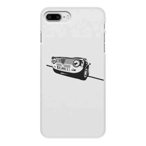 Заказать чехол для iPhone 8/8 Plus в Москве. Чехол для iPhone 8 Plus, объёмная печать Retro Alfa Romeo Racing от Mesk08 - готовые дизайны и нанесение принтов.
