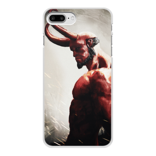 Заказать чехол для iPhone 8/8 Plus в Москве. Чехол для iPhone 8 Plus, объёмная печать Hellboy от scoopysmith - готовые дизайны и нанесение принтов.