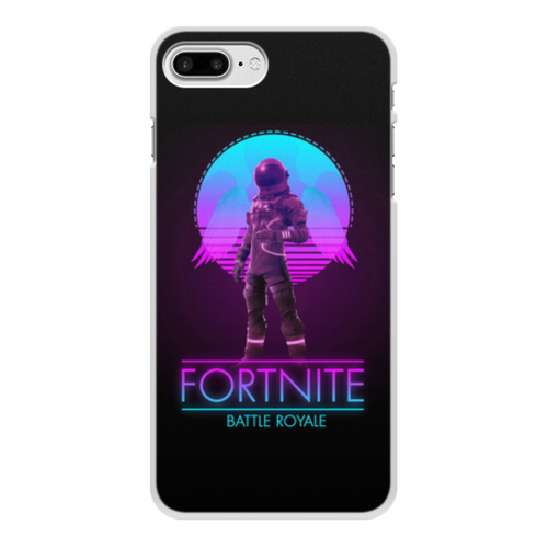 Заказать чехол для iPhone 8/8 Plus в Москве. Чехол для iPhone 8 Plus, объёмная печать Fortnite от Media M  - готовые дизайны и нанесение принтов.