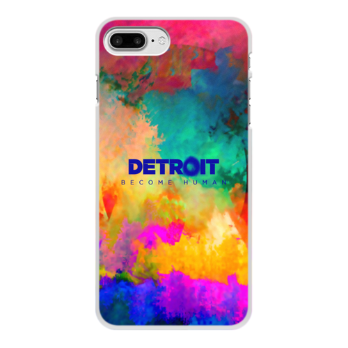 Заказать чехол для iPhone 8/8 Plus в Москве. Чехол для iPhone 8 Plus, объёмная печать Detroit  от THE_NISE  - готовые дизайны и нанесение принтов.