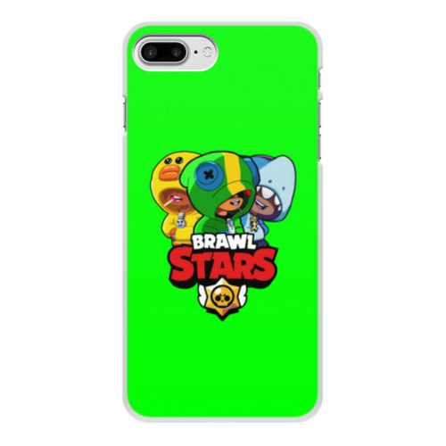 Заказать чехол для iPhone 8/8 Plus в Москве. Чехол для iPhone 8 Plus, объёмная печать Brawl Stars LEON TRIO от vista12761@rambler.ru - готовые дизайны и нанесение принтов.