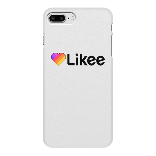 Заказать чехол для iPhone 8/8 Plus в Москве. Чехол для iPhone 8 Plus, объёмная печать Likee  от DESIGNER   - готовые дизайны и нанесение принтов.