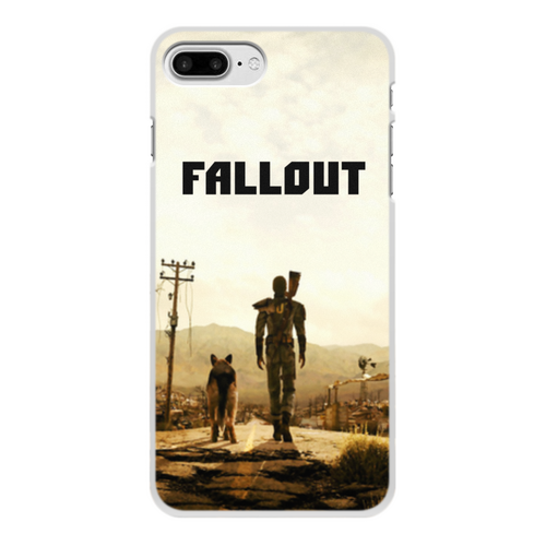 Заказать чехол для iPhone 8/8 Plus в Москве. Чехол для iPhone 8 Plus, объёмная печать Fallout от THE_NISE  - готовые дизайны и нанесение принтов.