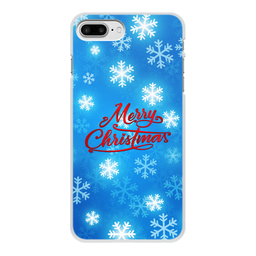 Заказать чехол для iPhone 8/8 Plus в Москве. Чехол для iPhone 8 Plus, объёмная печать Merry Christmas от THE_NISE  - готовые дизайны и нанесение принтов.