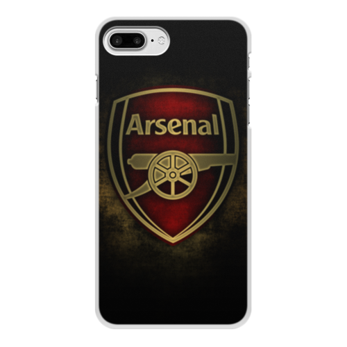 Заказать чехол для iPhone 8/8 Plus в Москве. Чехол для iPhone 8 Plus, объёмная печать Arsenal от geekbox - готовые дизайны и нанесение принтов.