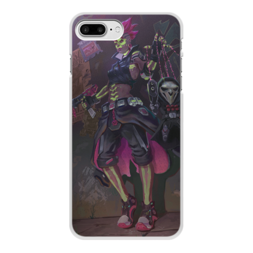 Заказать чехол для iPhone 8/8 Plus в Москве. Чехол для iPhone 8 Plus, объёмная печать Sombra with reaper от scoopysmith - готовые дизайны и нанесение принтов.