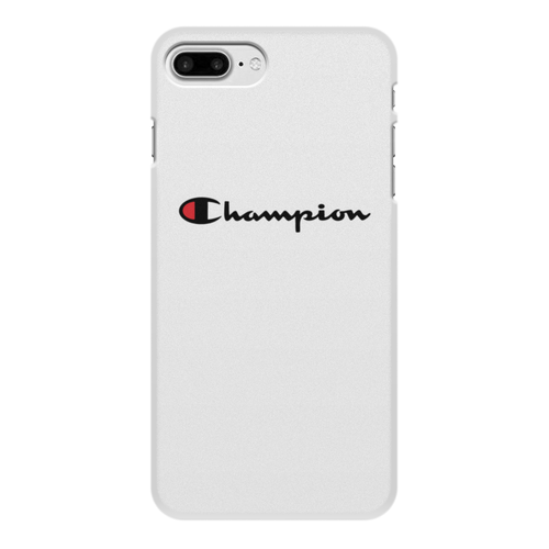 Заказать чехол для iPhone 8/8 Plus в Москве. Чехол для iPhone 8 Plus, объёмная печать Champion от DESIGNER   - готовые дизайны и нанесение принтов.