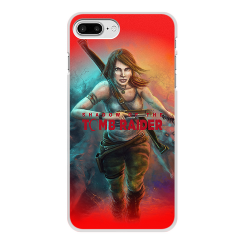 Заказать чехол для iPhone 8/8 Plus в Москве. Чехол для iPhone 8 Plus, объёмная печать Tomb Raider от THE_NISE  - готовые дизайны и нанесение принтов.