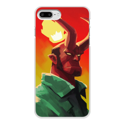 Заказать чехол для iPhone 8/8 Plus в Москве. Чехол для iPhone 8 Plus, объёмная печать Hellboy от scoopysmith - готовые дизайны и нанесение принтов.