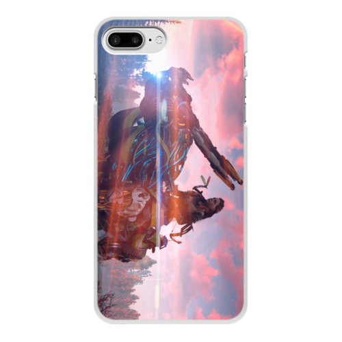 Заказать чехол для iPhone 8/8 Plus в Москве. Чехол для iPhone 8 Plus, объёмная печать Horizon Zero Dawn от GeekFox  - готовые дизайны и нанесение принтов.