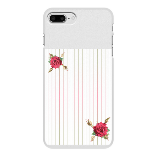 Заказать чехол для iPhone 8/8 Plus в Москве. Чехол для iPhone 8 Plus, объёмная печать Rose Low Poly vector от natulia_hatulia@yahoo.com - готовые дизайны и нанесение принтов.