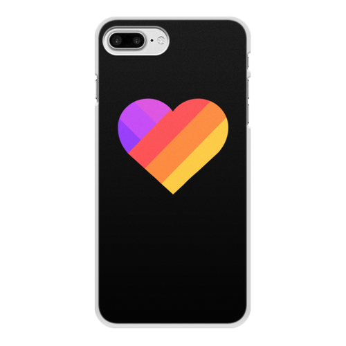 Заказать чехол для iPhone 8/8 Plus в Москве. Чехол для iPhone 8 Plus, объёмная печать Like  от DESIGNER   - готовые дизайны и нанесение принтов.