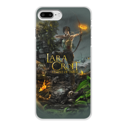 Заказать чехол для iPhone 8/8 Plus в Москве. Чехол для iPhone 8 Plus, объёмная печать Tomb Raider от THE_NISE  - готовые дизайны и нанесение принтов.