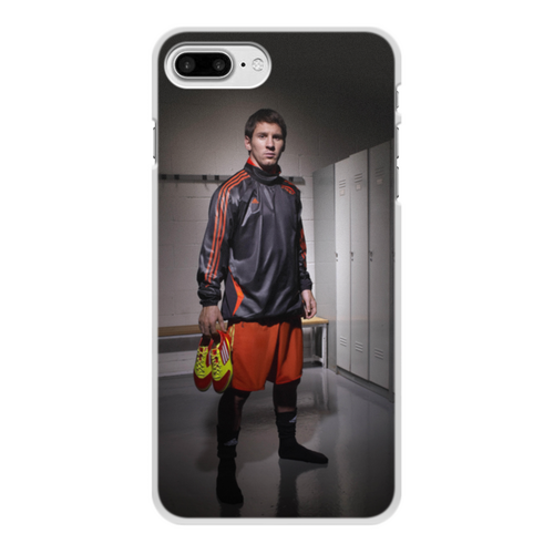 Заказать чехол для iPhone 8/8 Plus в Москве. Чехол для iPhone 8 Plus, объёмная печать Messi от skynatural - готовые дизайны и нанесение принтов.
