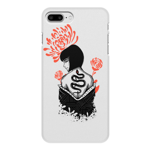 Заказать чехол для iPhone 8/8 Plus в Москве. Чехол для iPhone 8 Plus, объёмная печать Татуировка Змеи от Дана Столыпина - готовые дизайны и нанесение принтов.