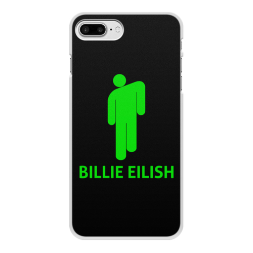 Заказать чехол для iPhone 8/8 Plus в Москве. Чехол для iPhone 8 Plus, объёмная печать Billie Eilish от DESIGNER   - готовые дизайны и нанесение принтов.