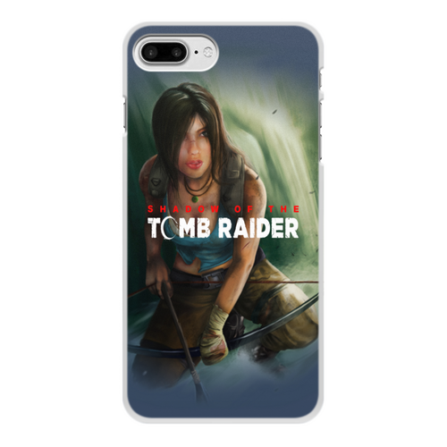 Заказать чехол для iPhone 8/8 Plus в Москве. Чехол для iPhone 8 Plus, объёмная печать Tomb Raider от THE_NISE  - готовые дизайны и нанесение принтов.