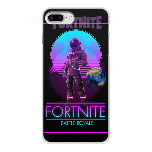 Заказать чехол для iPhone 8/8 Plus в Москве. Чехол для iPhone 8 Plus, объёмная печать FORTNAITE от robus - готовые дизайны и нанесение принтов.