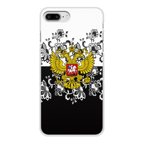 Заказать чехол для iPhone 8/8 Plus в Москве. Чехол для iPhone 8 Plus, объёмная печать Узор и герб от THE_NISE  - готовые дизайны и нанесение принтов.