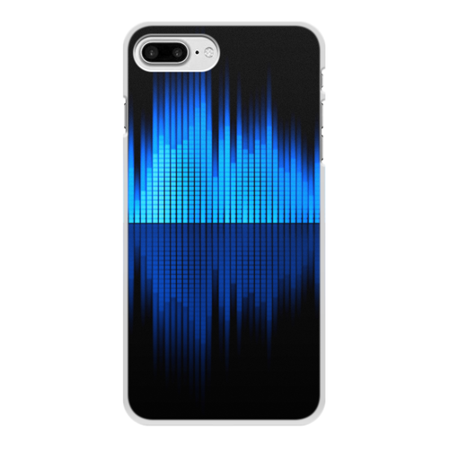 Заказать чехол для iPhone 8/8 Plus в Москве. Чехол для iPhone 8 Plus, объёмная печать Звуковая волна от THE_NISE  - готовые дизайны и нанесение принтов.