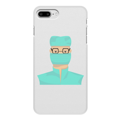 Заказать чехол для iPhone 8/8 Plus в Москве. Чехол для iPhone 8 Plus, объёмная печать  Доктор в маске от Stil na yarkosti - готовые дизайны и нанесение принтов.