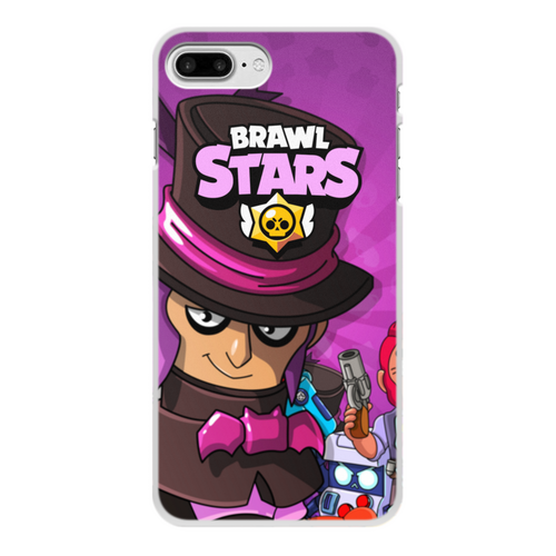 Заказать чехол для iPhone 8/8 Plus в Москве. Чехол для iPhone 8 Plus, объёмная печать BRAWL STARS MORTIS от geekbox - готовые дизайны и нанесение принтов.