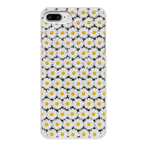 Заказать чехол для iPhone 8/8 Plus в Москве. Чехол для iPhone 8 Plus, объёмная печать Ромашки от bd-art  - готовые дизайны и нанесение принтов.