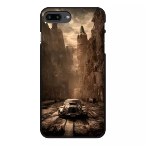 Заказать чехол для iPhone 8/8 Plus в Москве. Чехол для iPhone 8 Plus, объёмная печать Steampunk car от Дана Столыпина - готовые дизайны и нанесение принтов.