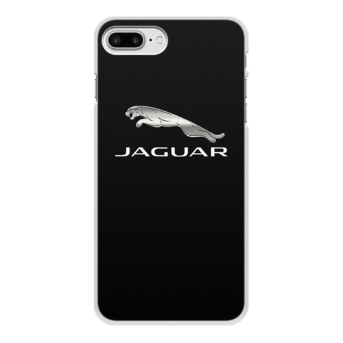 Заказать чехол для iPhone 8/8 Plus в Москве. Чехол для iPhone 8 Plus, объёмная печать JAGUAR  от DESIGNER   - готовые дизайны и нанесение принтов.