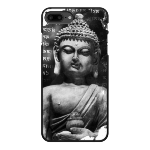 Заказать чехол для iPhone 8/8 Plus в Москве. Чехол для iPhone 8 Plus, объёмная печать Будда (Письмена) от Аня Лукьянова - готовые дизайны и нанесение принтов.