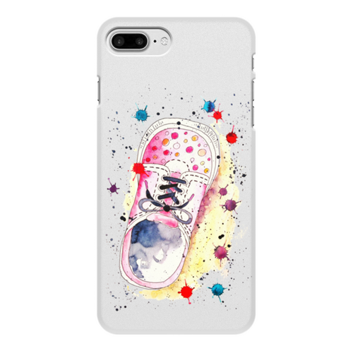 Заказать чехол для iPhone 8/8 Plus в Москве. Чехол для iPhone 8 Plus, объёмная печать Летние кеды от Ира Даненко - готовые дизайны и нанесение принтов.