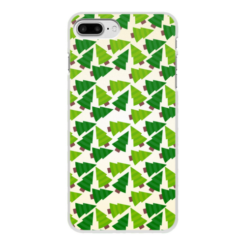 Заказать чехол для iPhone 8/8 Plus в Москве. Чехол для iPhone 8 Plus, объёмная печать Елки  от FireFoxa - готовые дизайны и нанесение принтов.