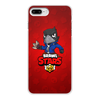 Заказать чехол для iPhone 8/8 Plus в Москве. Чехол для iPhone 8 Plus, объёмная печать BRAWL STARS CROW от geekbox - готовые дизайны и нанесение принтов.