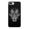 Заказать чехол для iPhone 8/8 Plus в Москве. Чехол для iPhone 8 Plus, объёмная печать Белый тигр от ISliM - готовые дизайны и нанесение принтов.