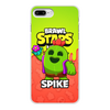 Заказать чехол для iPhone 8/8 Plus в Москве. Чехол для iPhone 8 Plus, объёмная печать BRAWL STARS SPIKE от geekbox - готовые дизайны и нанесение принтов.