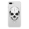 Заказать чехол для iPhone 8/8 Plus в Москве. Чехол для iPhone 8 Plus, объёмная печать Череп от BAD OWL - готовые дизайны и нанесение принтов.