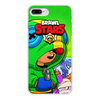 Заказать чехол для iPhone 8/8 Plus в Москве. Чехол для iPhone 8 Plus, объёмная печать BRAWL STARS LEON от geekbox - готовые дизайны и нанесение принтов.