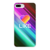 Заказать чехол для iPhone 8/8 Plus в Москве. Чехол для iPhone 8 Plus, объёмная печать Like  от DESIGNER   - готовые дизайны и нанесение принтов.
