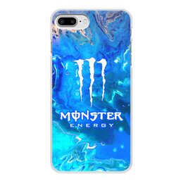 Заказать чехол для iPhone 8/8 Plus в Москве. Чехол для iPhone 8 Plus, объёмная печать Monster Energy от THE_NISE  - готовые дизайны и нанесение принтов.