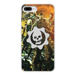 Заказать чехол для iPhone 8/8 Plus в Москве. Чехол для iPhone 8 Plus, объёмная печать Gears of War  от THE_NISE  - готовые дизайны и нанесение принтов.