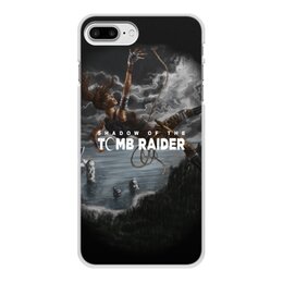 Заказать чехол для iPhone 8/8 Plus в Москве. Чехол для iPhone 8 Plus, объёмная печать Tomb Raider от THE_NISE  - готовые дизайны и нанесение принтов.