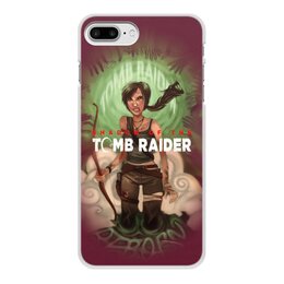 Заказать чехол для iPhone 8/8 Plus в Москве. Чехол для iPhone 8 Plus, объёмная печать Tomb Raider от THE_NISE  - готовые дизайны и нанесение принтов.