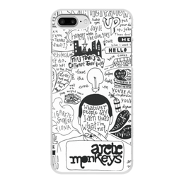 Заказать чехол для iPhone 8/8 Plus в Москве. Чехол для iPhone 8 Plus, объёмная печать Arctic Monkeys от geekbox - готовые дизайны и нанесение принтов.