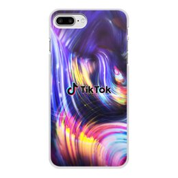 Заказать чехол для iPhone 8/8 Plus в Москве. Чехол для iPhone 8 Plus, объёмная печать Tik Tok от THE_NISE  - готовые дизайны и нанесение принтов.