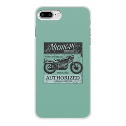 Заказать чехол для iPhone 8/8 Plus в Москве. Чехол для iPhone 8 Plus, объёмная печать  Michigan motorcycles 67 от THE_NISE  - готовые дизайны и нанесение принтов.